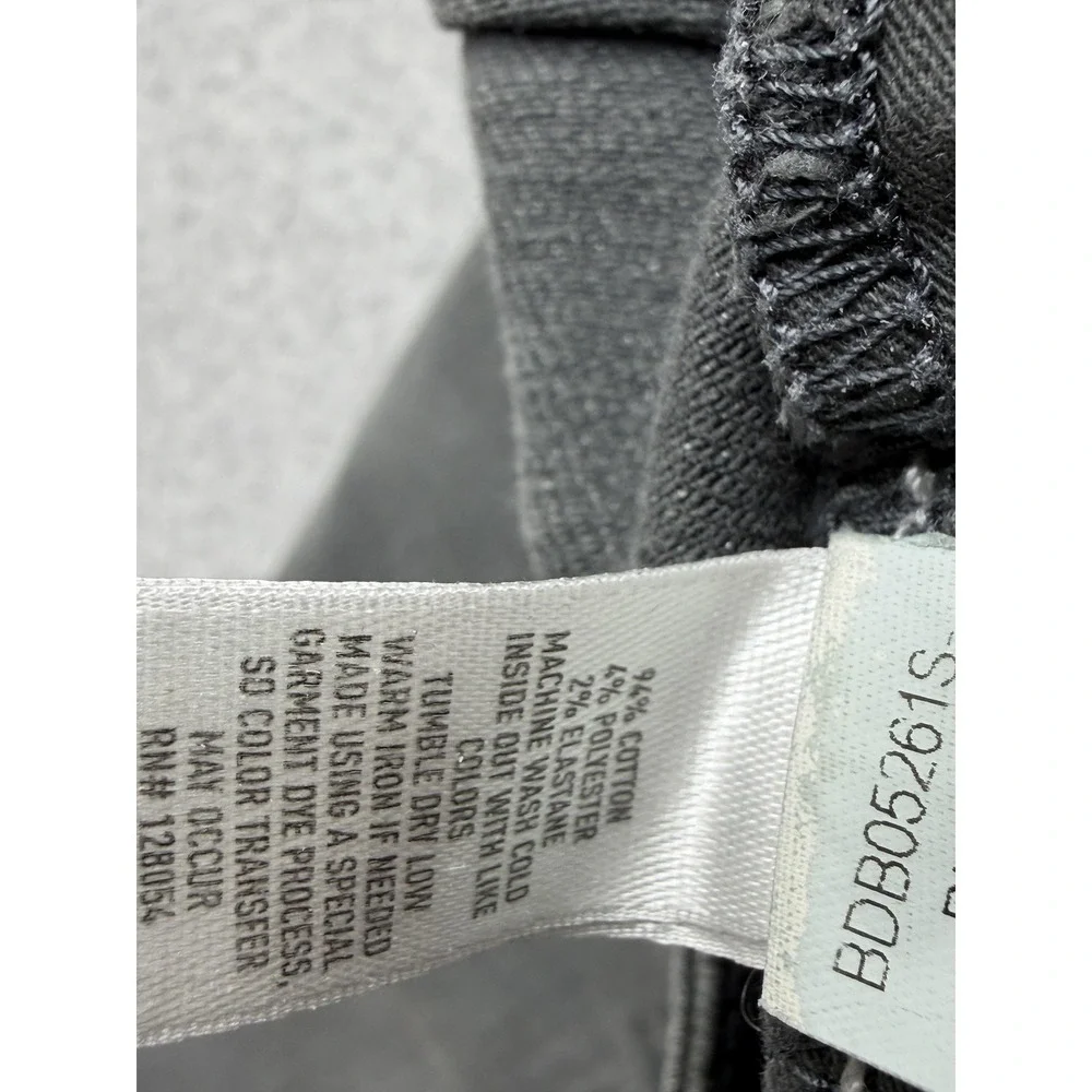 Bonobos Jeans Mens 34x30 Gray Charcoal Wash Regular Straight Stretch Denim Pants